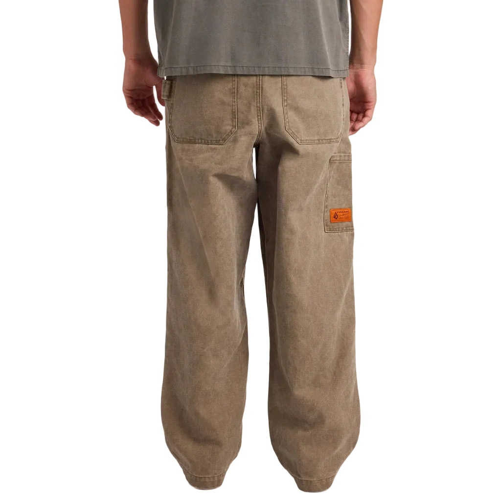 Volcom Workwear Carpenter Pant - Earth | Shop Volcom Workwear online with Pavement Skate Store! Free Aotearoa NZ shipping over $100*