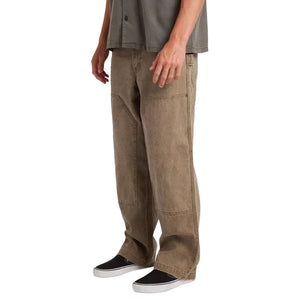 Volcom Workwear Carpenter Pant - Earth | Shop Volcom Workwear online with Pavement Skate Store! Free Aotearoa NZ shipping over $100*