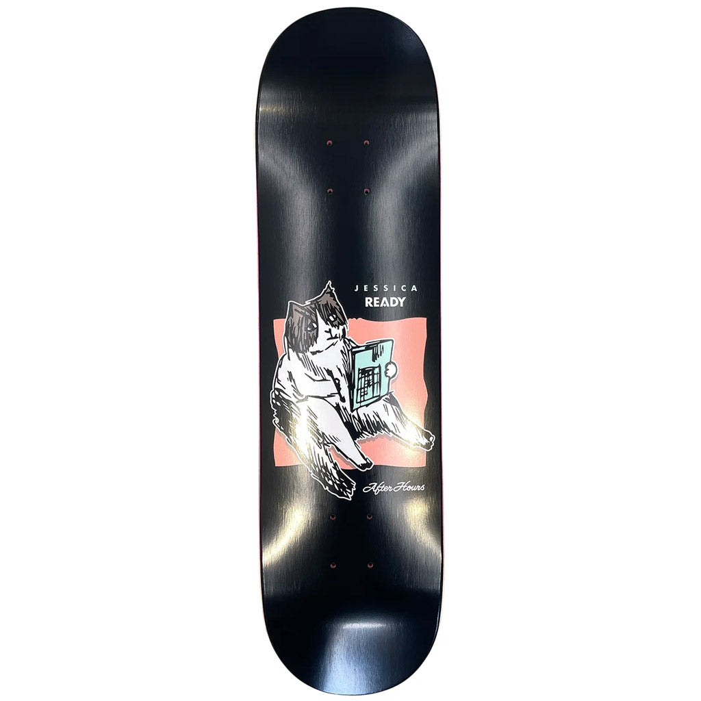 Buy After Hours Jessica Ready Guest Skateboard Deck 8.25" x 32.093". Order online and get free shipping on orders over $100* with Pavement Skate Shop!