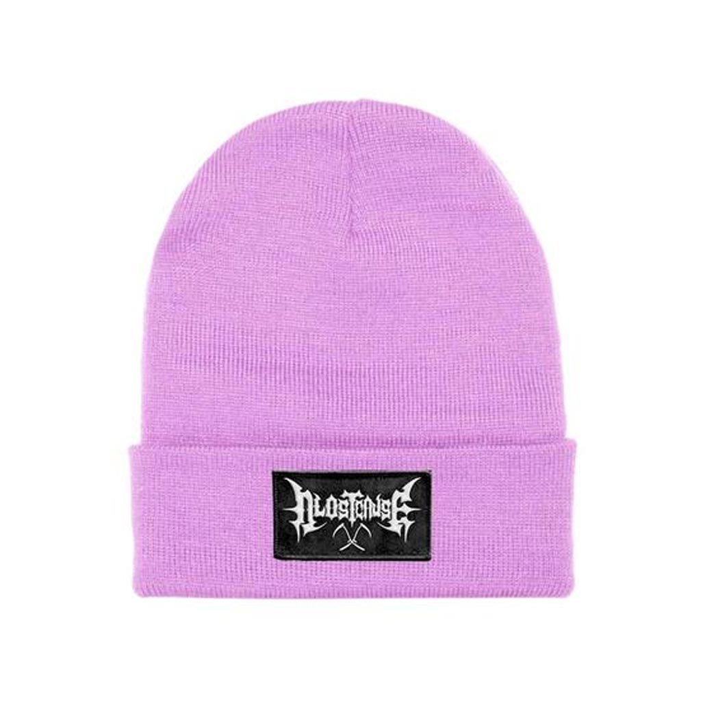 A Lost Cause Dark Crystal Tall Beanie - Pink. Shop ALC headwear, clothing and accessories. Free, fast NZ shipping on orders over $100. Pavement skate shop, Dunedin.