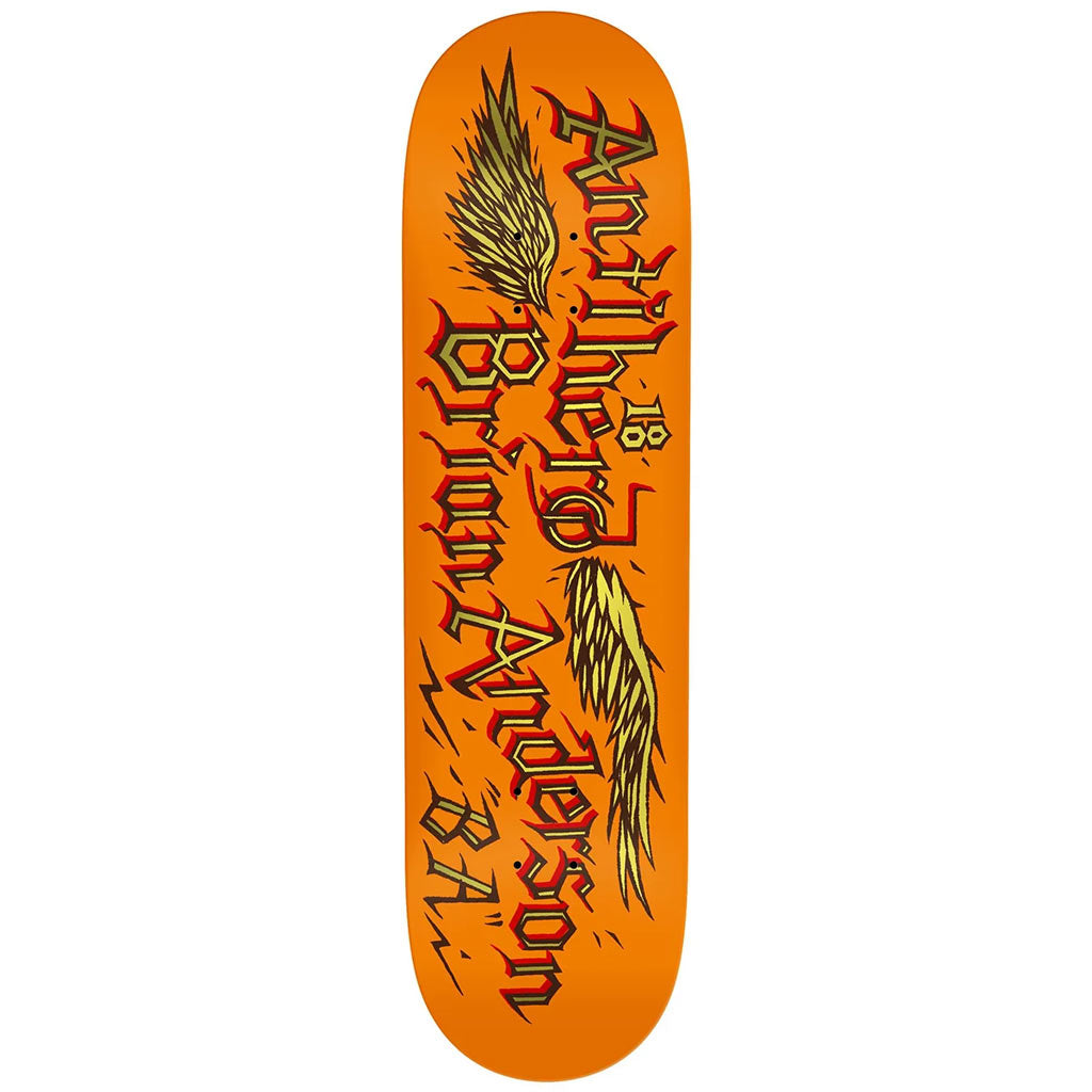 Anti Hero Brian Anderson Customs Skateboard Deck 9.02" | Free Aotearoa NZ shipping on orders over $100* when you shop online with Pavement Skate Store!