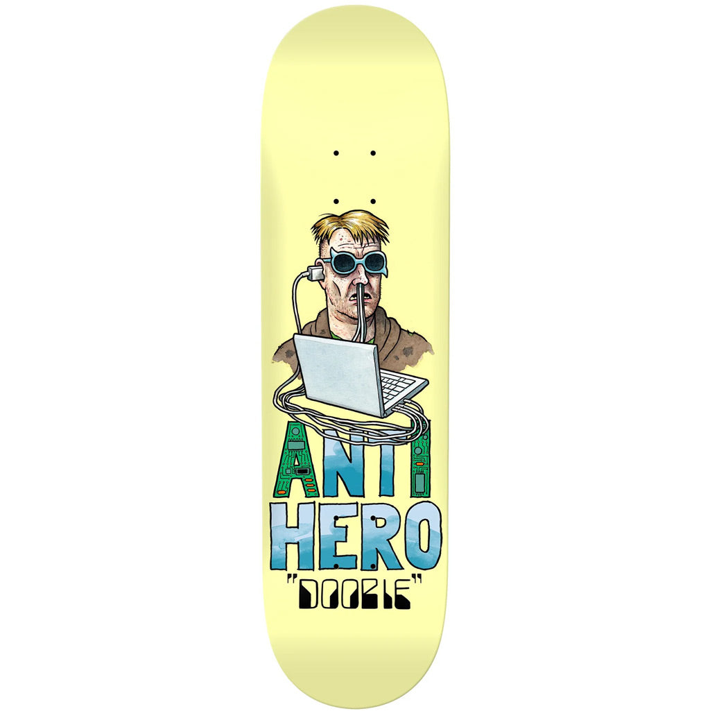 Anti Hero Doobie Anti Intelligence Deck 8.75" x 32.62. WB 14.62". Assorted veneers. Shop skateboard decks from Krooked, Anti Hero, Quasi and Baker online with Ōtepoti / Dunedin's independent skate store, PAVEMENT. Free Aotearoa NZ shipping over $150 - Same day Ōtepoti/Dunedin delivery.