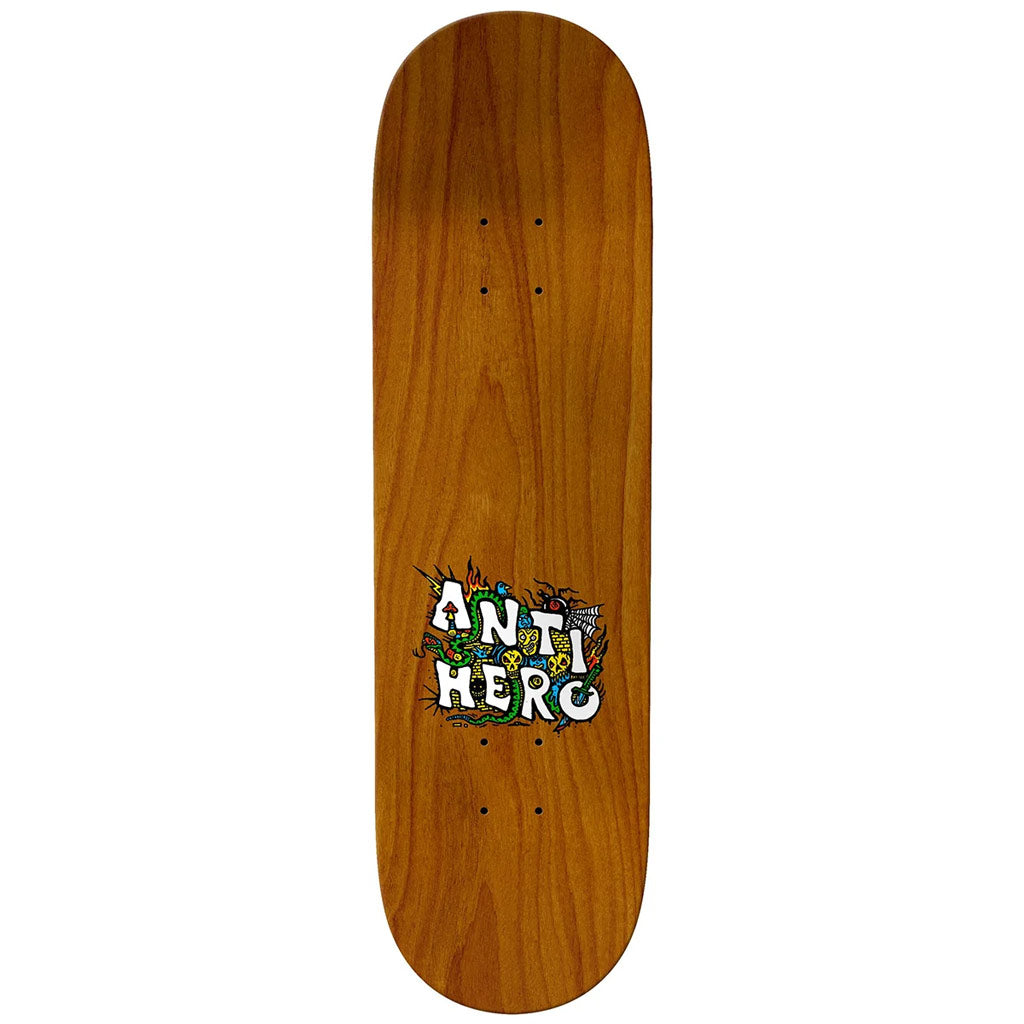 Anti Hero Raney Beres Cascade Skatebaord Deck 9.0" | Free Aotearoa NZ shipping over $100* when you order your skateboard online with Pavement Skate Store!