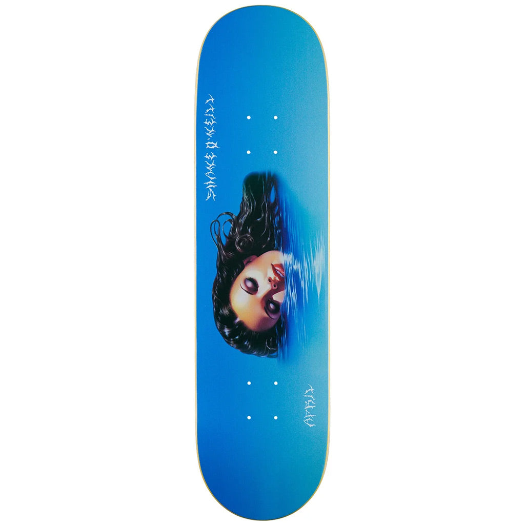 April Shane O'Neill Lake Lady Skateboard Deck 8.125" x 31.77". Nose: 7". Tail: 6.56". WB: 14". Shane O'Neill pro model. Free Grip. Shop skateboard decks online with Pavement, Dunedin's independent skate store since 2009. Free, fast NZ shipping over $150. Same day Dunedin delivery on orders before 3pm.