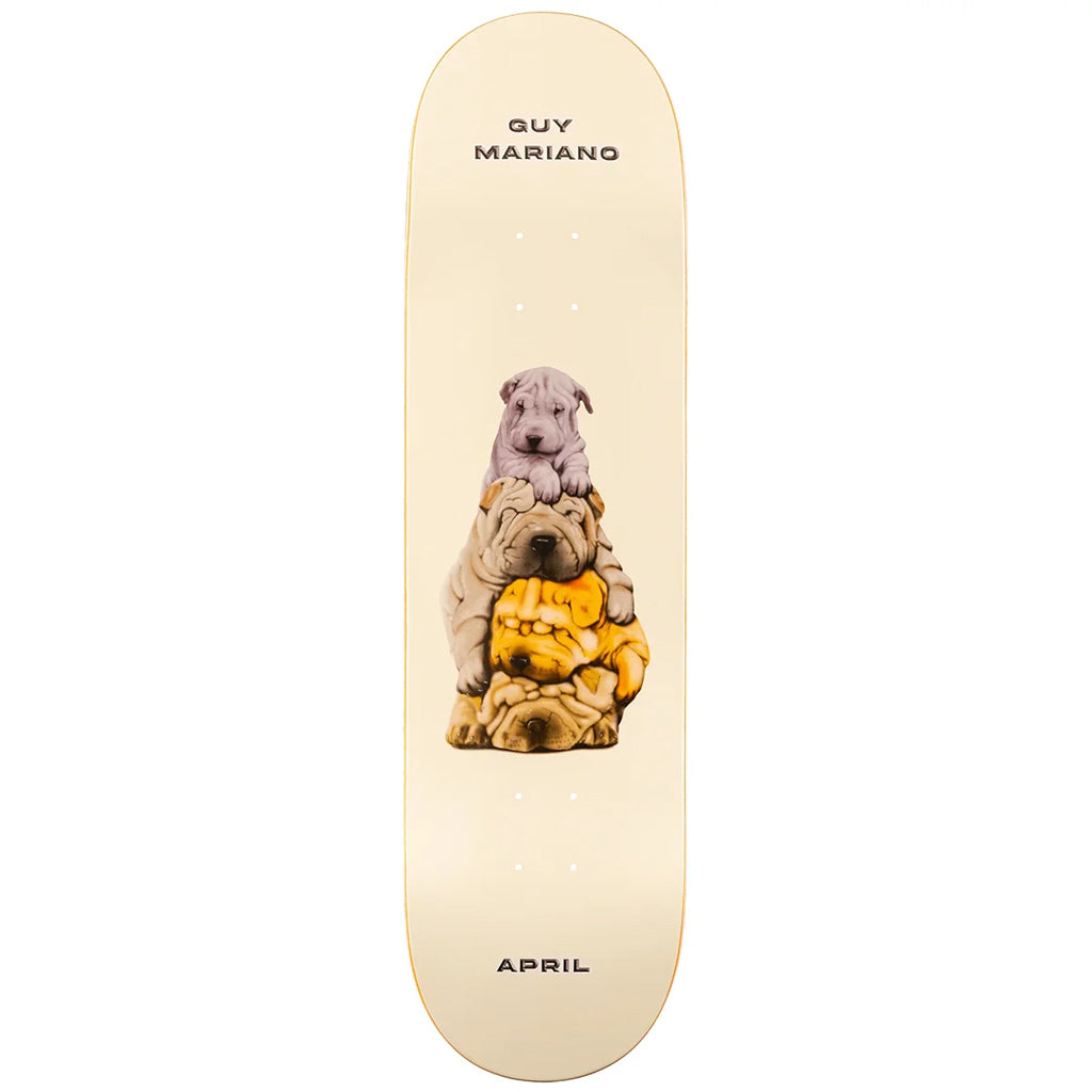 Shop April Guy Mariano The Dogs Skateboard Deck 8.38" x 32.12" with Pavement Skate Shoe and receive free Aotearoa shipping when you order online!