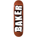 Baker Brand Logo Veneers Deck 8.0" | Shop Baker Skateboards online with Pavement Skate Store! Free Aotearoa NZ shipping over $100*