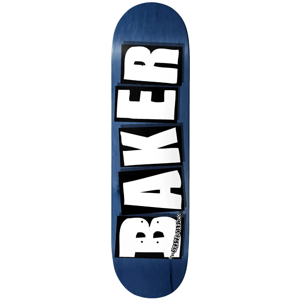 Baker Brand Logo Veneers Deck 8.5" | Shop Baker Skateboards online with Pavement Skate Store! Free Aotearoa NZ shipping over $100*