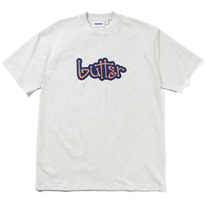 Butter Goods Connection Tee - Ash | Shop Butter Goods online with Pavement Skate Store and enjoy free Aotearoa shipping on orders over $100*!