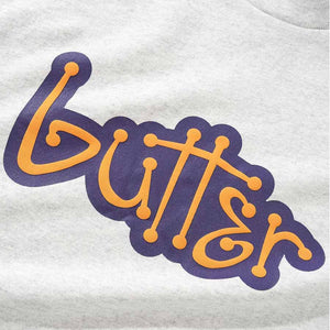 Butter Goods Connection Tee - Ash | Shop Butter Goods online with Pavement Skate Store and enjoy free Aotearoa shipping on orders over $100*!