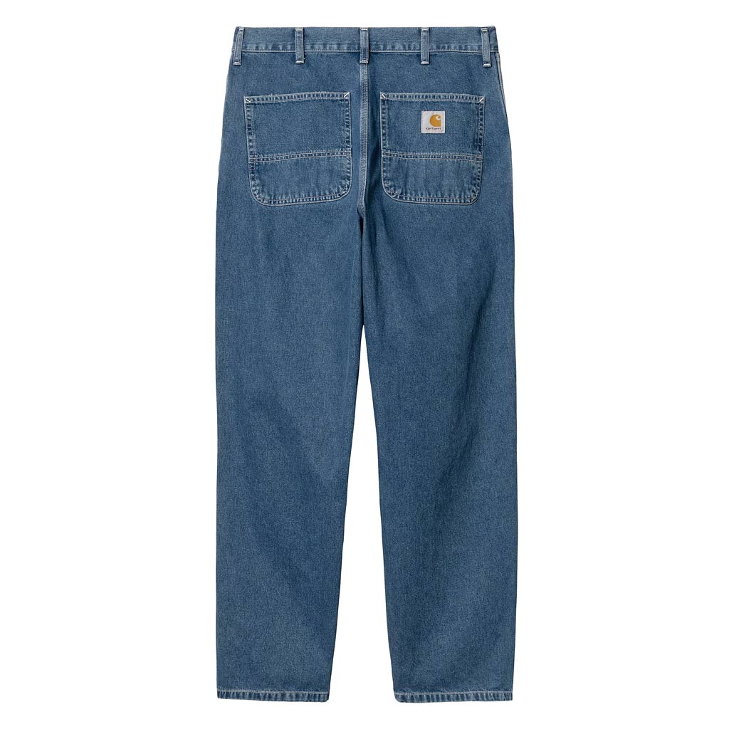 Carhartt WIP Simple Pant - Blue Stone Wash | Shop Carhartt WIP online with Pavement and enjoy complimentary Aotearoa NZ shipping on orders over $100*