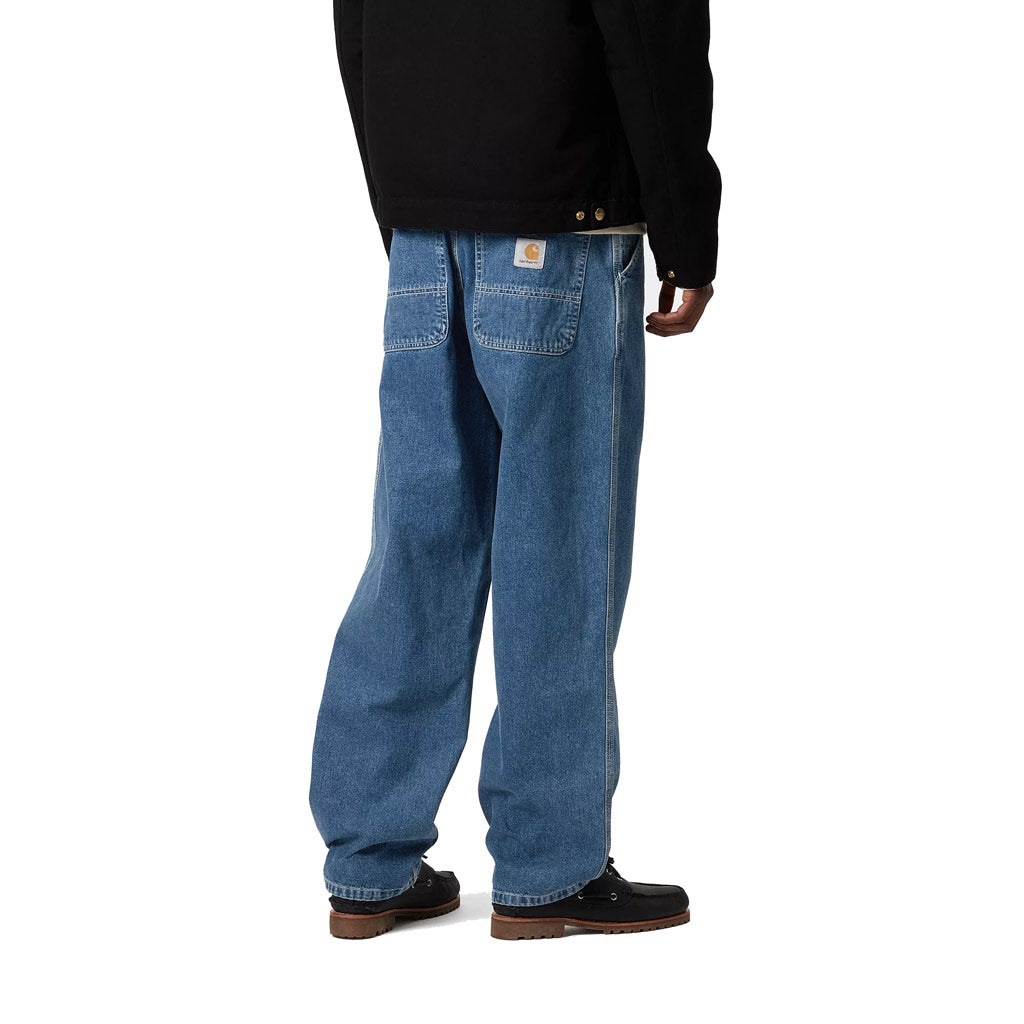 Carhartt WIP Simple Pant - Blue Stone Wash | Shop Carhartt WIP online with Pavement and enjoy complimentary Aotearoa NZ shipping on orders over $100*