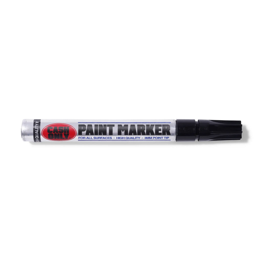Cash Only Paint Marker - Black. Shop Cash Only online with Pavement Skate Store and receive free Aotearoa NZ shipping over $100*