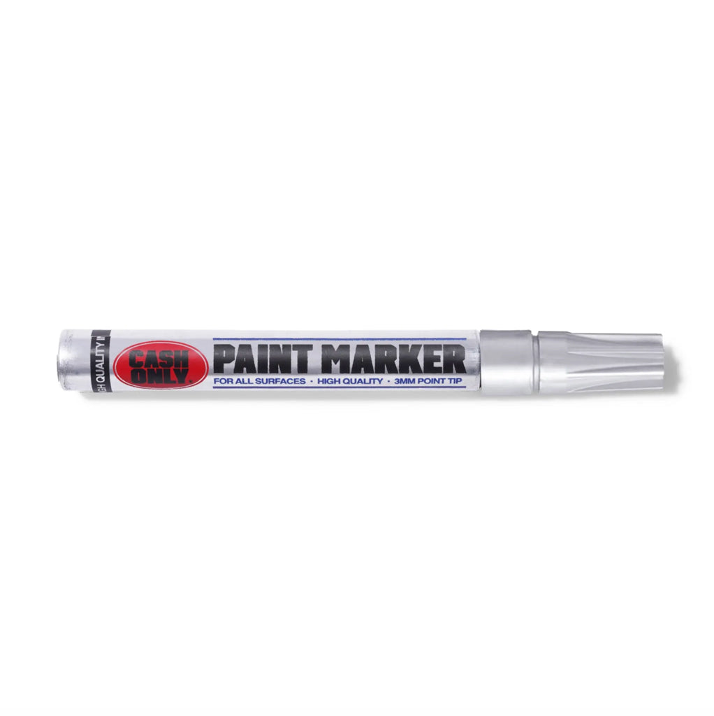 Cash Only Paint Marker - Chrome. Shop Cash Only online with Pavement Skate Store and receive free Aotearoa NZ shipping over $100*