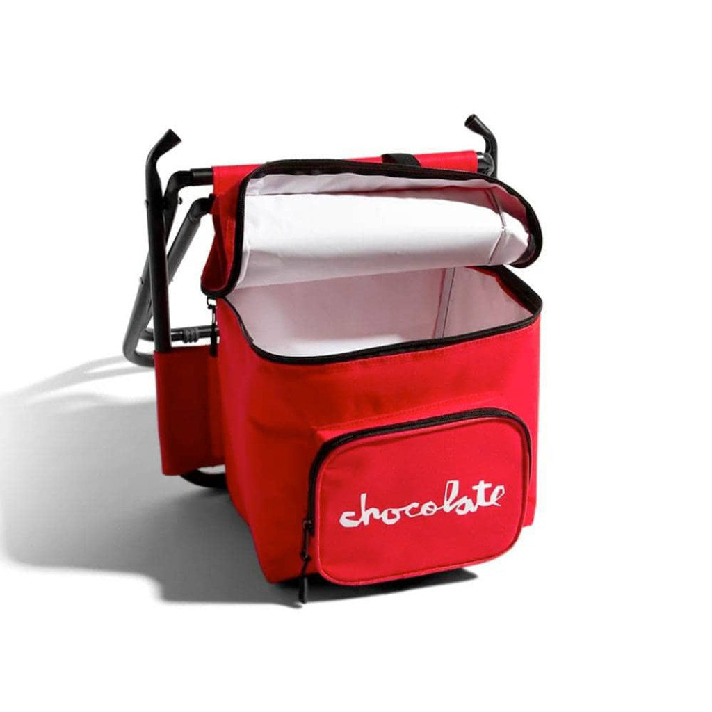 Chocolate Spot Chair - Red | Shop Chocolate skateboards online with Pavement Skate Store with free NZ shipping over $100*!