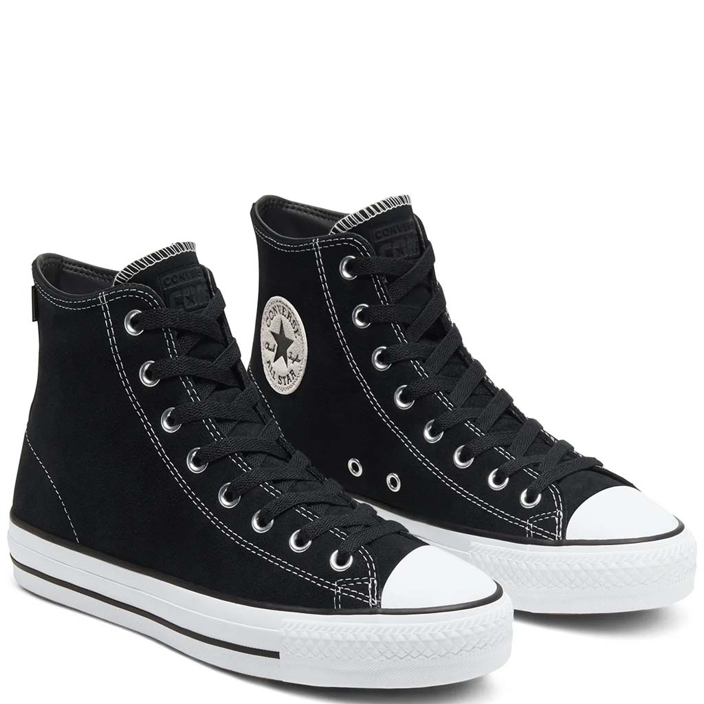 Converse CTAS Pro Hi Black/White Suede. Converse CONS Skateboarding Shoes and accessories. Free Shipping on orders over $100 within New Zealand. www.pavement.co.nz or visit us in store for the best service, Pavement Skate Store, 319 George Street, Dunedin. Established 2009.