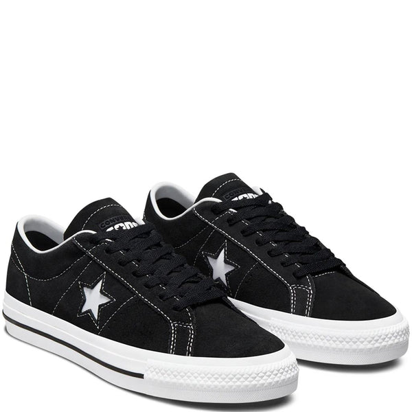 One star premium suede low top black Clearance