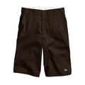 DICKIES 42283 13" LOOSE FIT MULTI POCKET SHORT - DARK BROWN