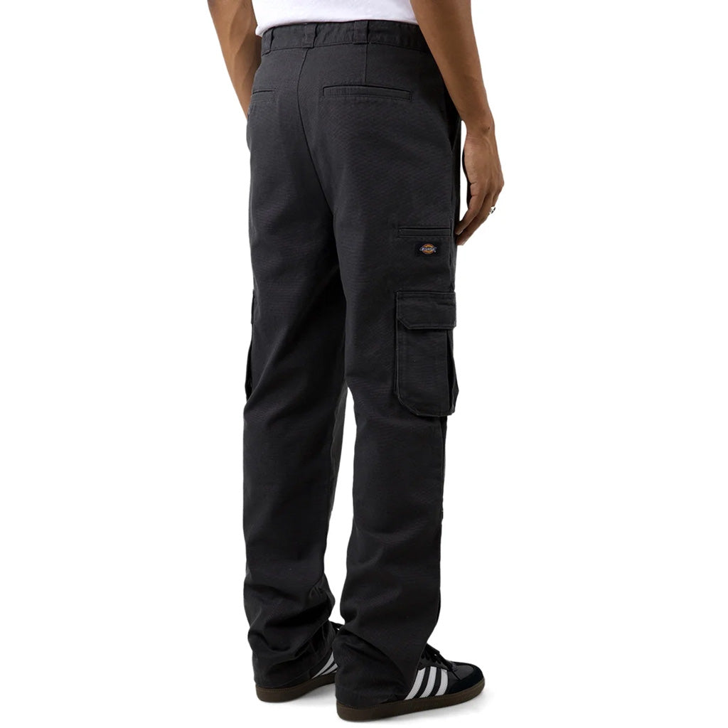 DICKIES 85-283 CANVAS LOOSE FIT CARGO PANT - WASHED GRAPHITE