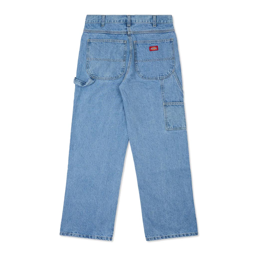 DICKIES RELAXED FIT CARPENTER JEAN - LIGHT INDIGO