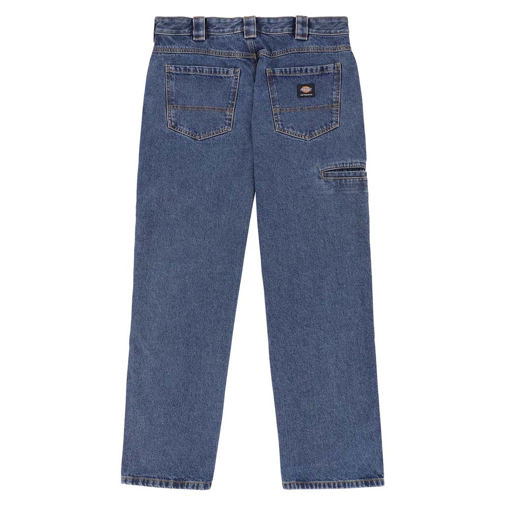 Dickies X Mike Anderson Denim Pants Stone Washed Blue | Free Aotearoa shipping over $100* when you shop Dickies online with Pavement Skate Store.