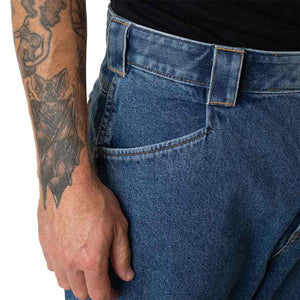 Dickies X Mike Anderson Denim Pants - Stone Washed Blue | Free Aotearoa shipping over $100* when you shop Dickies online with Pavement Skate Store.