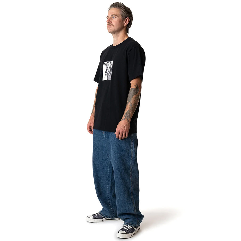 Dickies X Mike Anderson Denim Pants - Stone Washed Blue | Free Aotearoa shipping over $100* when you shop Dickies online with Pavement Skate Store.