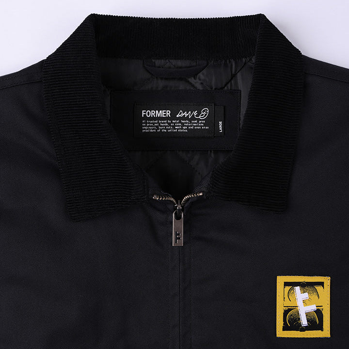 Former DXD Reynolds Jacket in Black | Shop Former Merchandise clothing online with Pavement Skate Store with free Aotearoa NZ shipping over $100*!