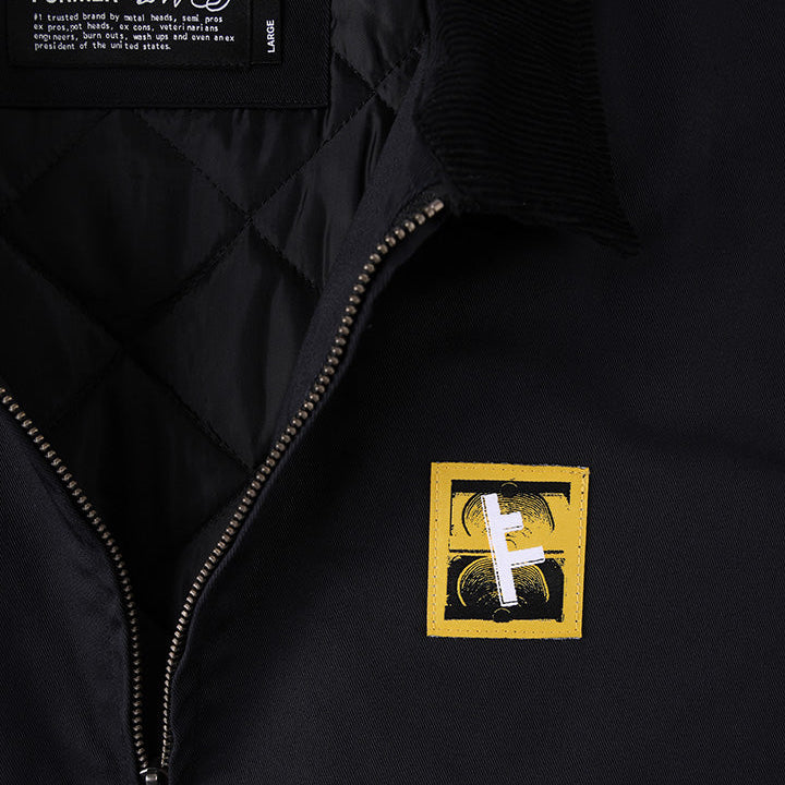 Former DXD Reynolds Jacket in Black | Shop Former Merchandise clothing online with Pavement Skate Store with free Aotearoa NZ shipping over $100*!