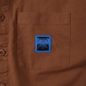 Former DXD Reynolds in Overshirt Brown | Shop Former Merchandise clothing online with Pavement Skate Store with free Aotearoa NZ shipping over $100*!