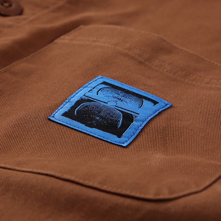 Former DXD Reynolds in Overshirt Brown | Shop Former Merchandise clothing online with Pavement Skate Store with free Aotearoa NZ shipping over $100*!