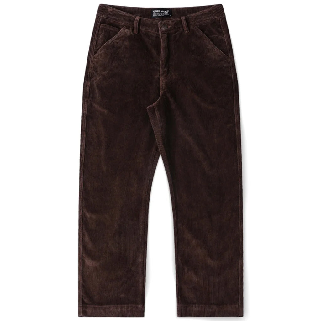 Former Reynolds Cord Pant in Bark | Shop Former clothing online with Pavement Skate with free Aotearoa NZ shipping on orders over $100