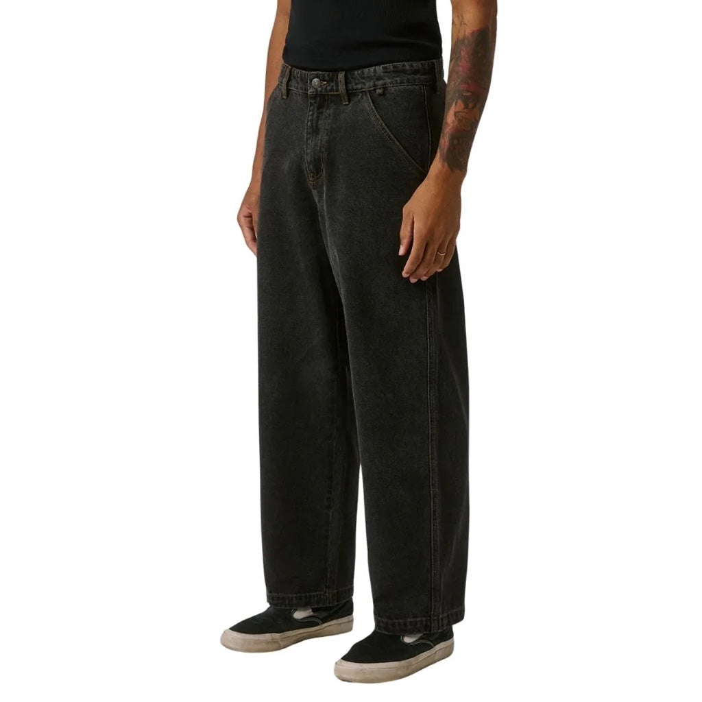 Former Reynolds Denim Pant in Washed Black | Free Aotearoa NZ shipping on your Former order over $100* with Pavement Skate Store online! 