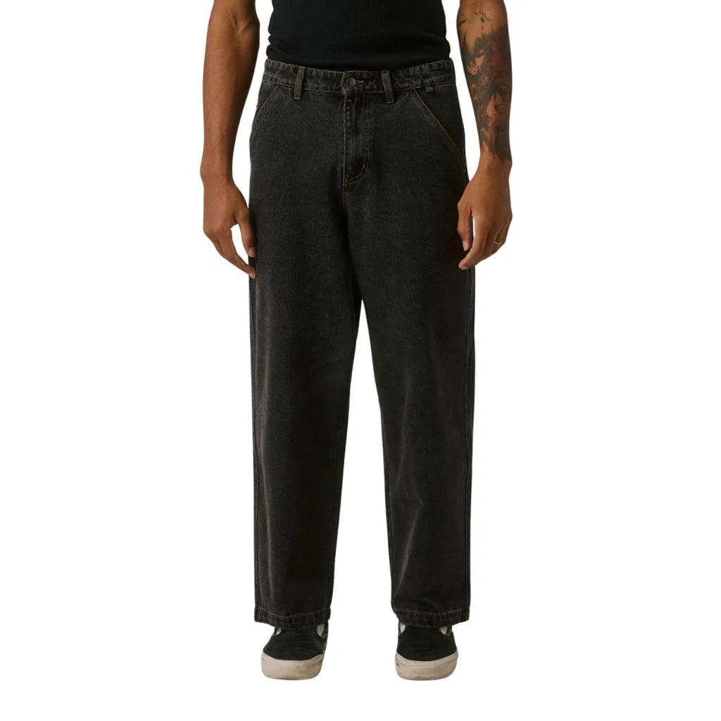 Former Reynolds Denim Pant in Washed Black | Free Aotearoa NZ shipping on your Former order over $100* with Pavement Skate Store online! 