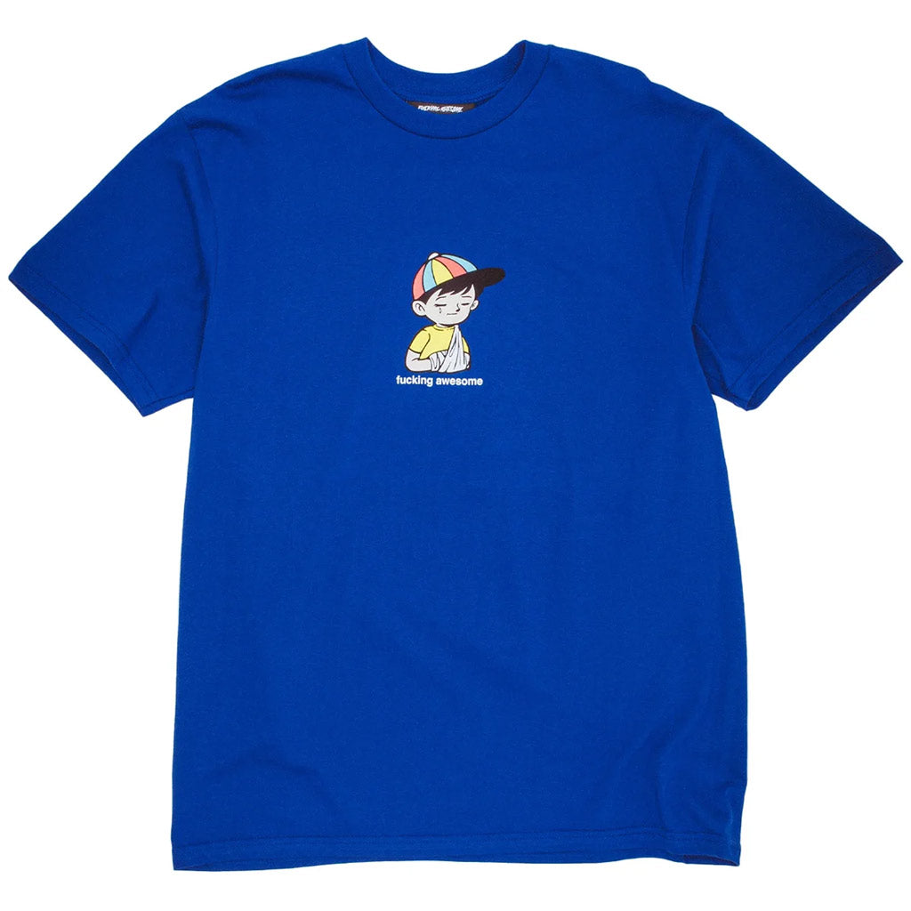 Fucking Awesome Wanto Kid Tee - Royal Blue. 100% Cotton Tee Shirt. Printed Graphic on Front. Shop FA Worldwide clothing and accessories online with Dunedin's independent skate store, PAVEMENT. Free Aotearoa NZ shipping over $150 - Same day Dunedin delivery - Easy returns.