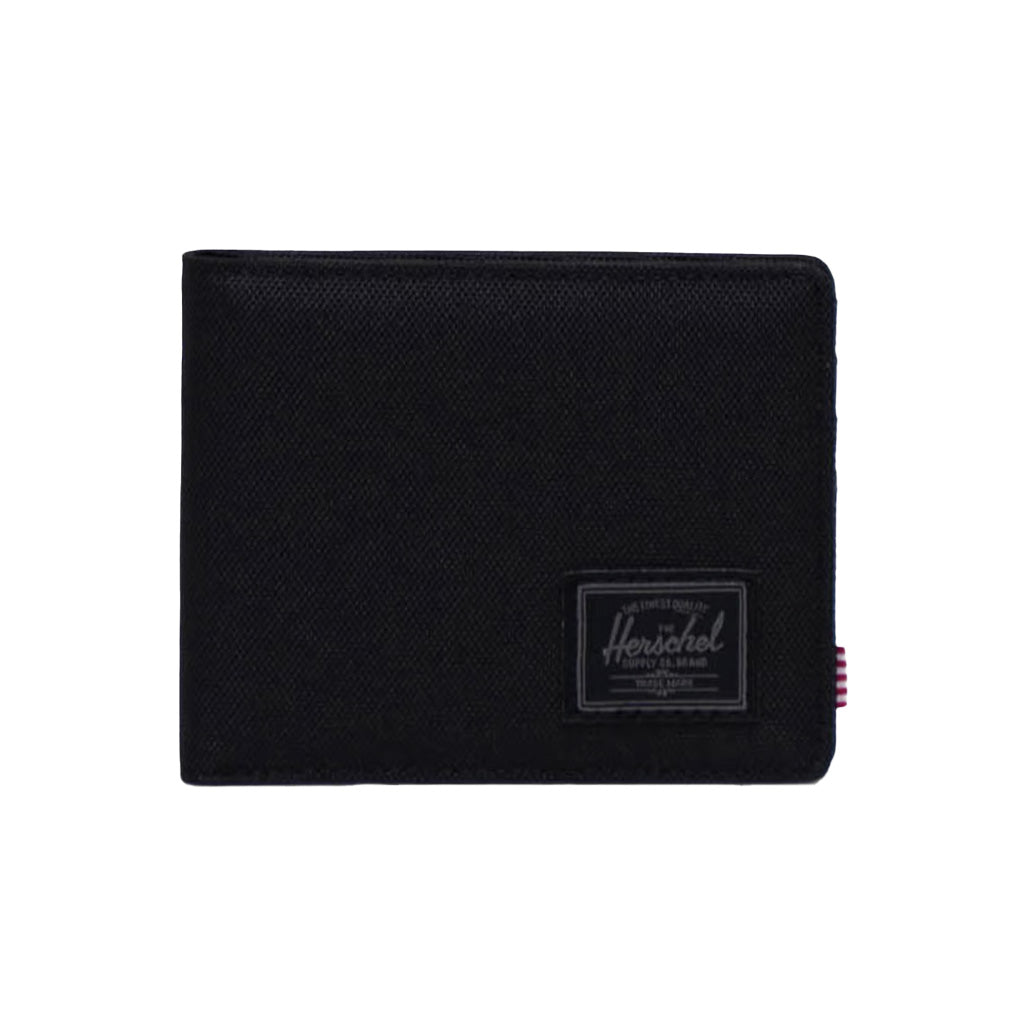 Herschel Roy Wallet - Black Tonal. The classic wallet. The Roy is a folded wallet that opens to feature a currency sleeve and multiple card slots. 9cm (H) x 12cm (W) x 2cm (D). Shop wallets, backpacks and hip packs from Herschel online with Pavement, Dunedin's independent skate store. Free NZ shipping over $150.