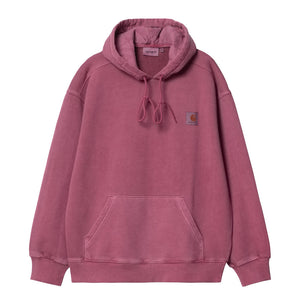 Carhartt WIP Hooded Nelson Sweat - Magenta Garment Dyed. I029963_1YT_GD. Free NZ shipping - Same day Dunedin delivery - Easy returns. Shop Carhartt WIP online with Pavement skate store, Dunedin's independent since 2009.