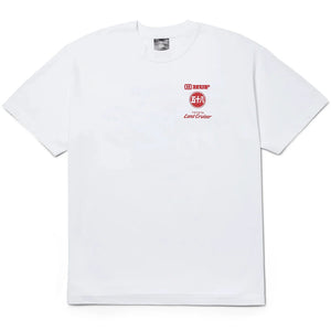 Huf X Toyota Timeline Tee - White. Official Toyota collaboration. 100% cotton short sleeve tee. Printed artwork at front and back. HUF x Land Cruiser interior neck label. Shop HUF Worldwide clothing and accessories online with Dunedin's independent skate store, PAVEMENT. Free Aotearoa NZ shipping over $150.