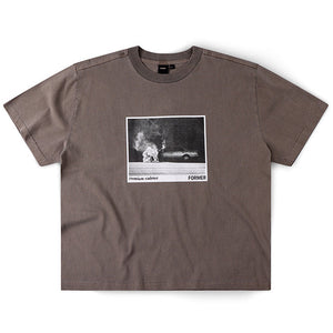 Former Ignite Boxy Tee in Washed Brown | Shop Former Merchandise clothing online with Pavement Skate Store with free Aotearoa NZ shipping over $100*!