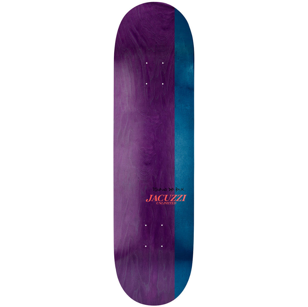 Jacuzzi Unlimited John Dilo Projection EX7 8.5" Skateboard Deck | Shop Skateboards online with Pavement Skate Store with free Aotearoa NZ shipping over $100*!