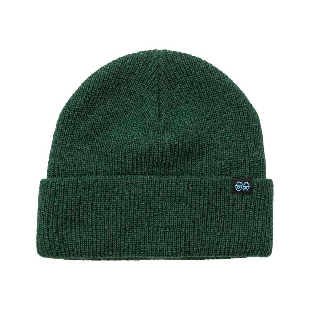 Krooked Eyes Clip Beanie - Dark Green. Free Aotearoa NZ shipping over $100* when you order Krooked skateboards and clothing online with Pavement Skate Store!