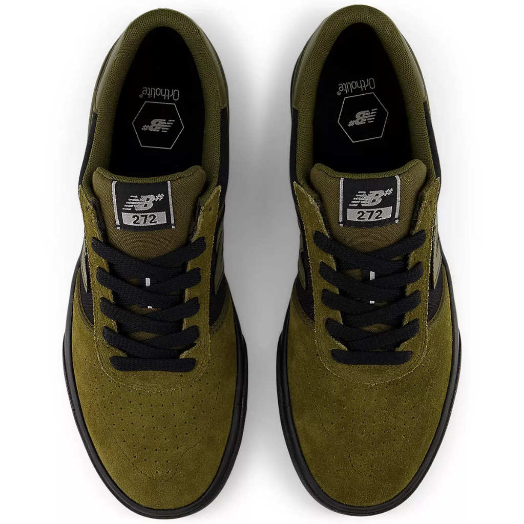 New Balance Numeric 272 in Dark Olive/Black: UN272BTT | Free Aotearoa NZ shipping on you NB Numeric orders over $100* with Pavement Skate Store!