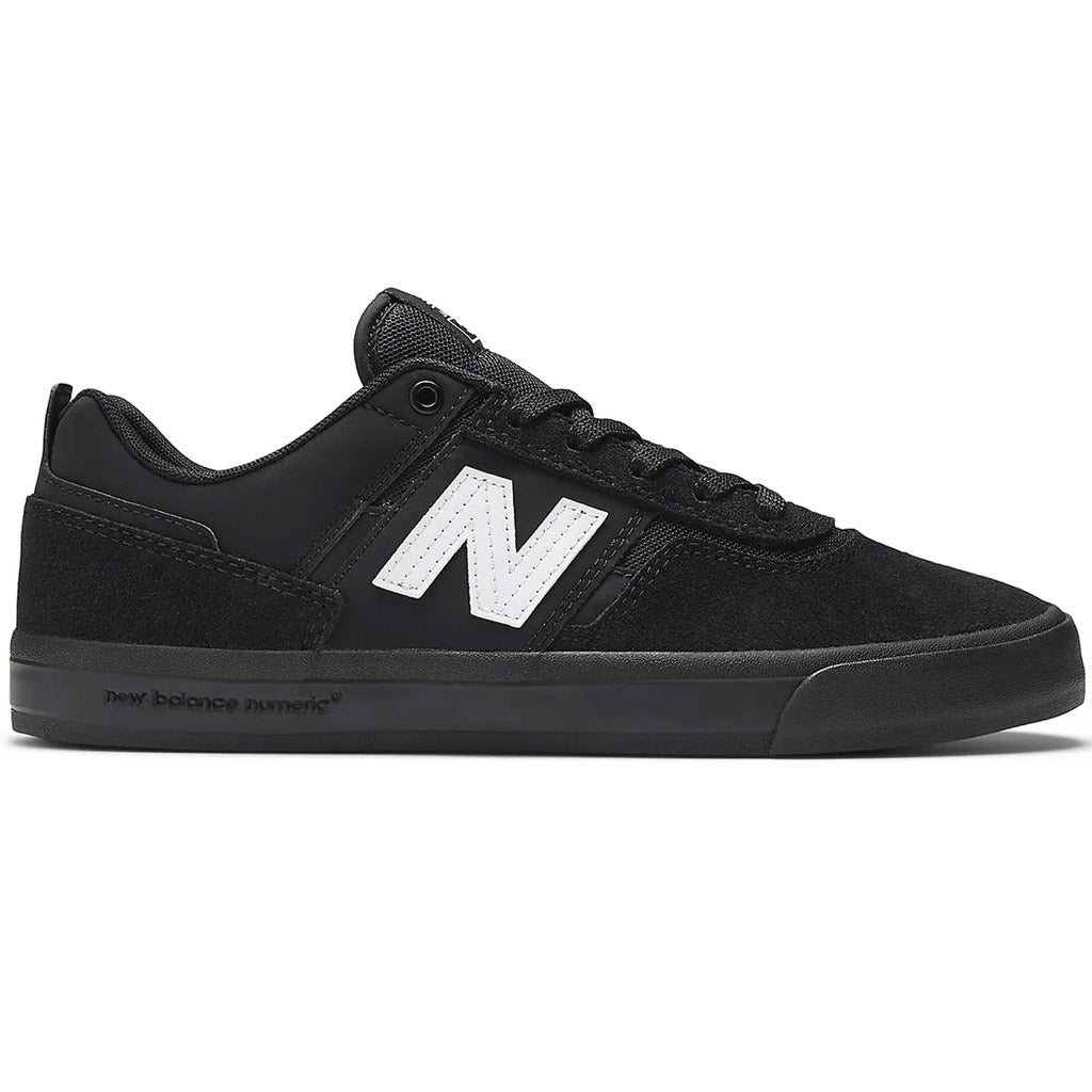 New Balance Numeric Jamie Foy 306 - Black/Black/White. Durable rubber underlays. Mesh panels for comfort and breathability. Suede and synthetic mesh upper. Slip-on construction for easy, on-the-go wear. Style: NM306FDF. Free NZ shipping. Shop NZ Numeric skate shoes with Pavement, Dunedin's independent skate store.