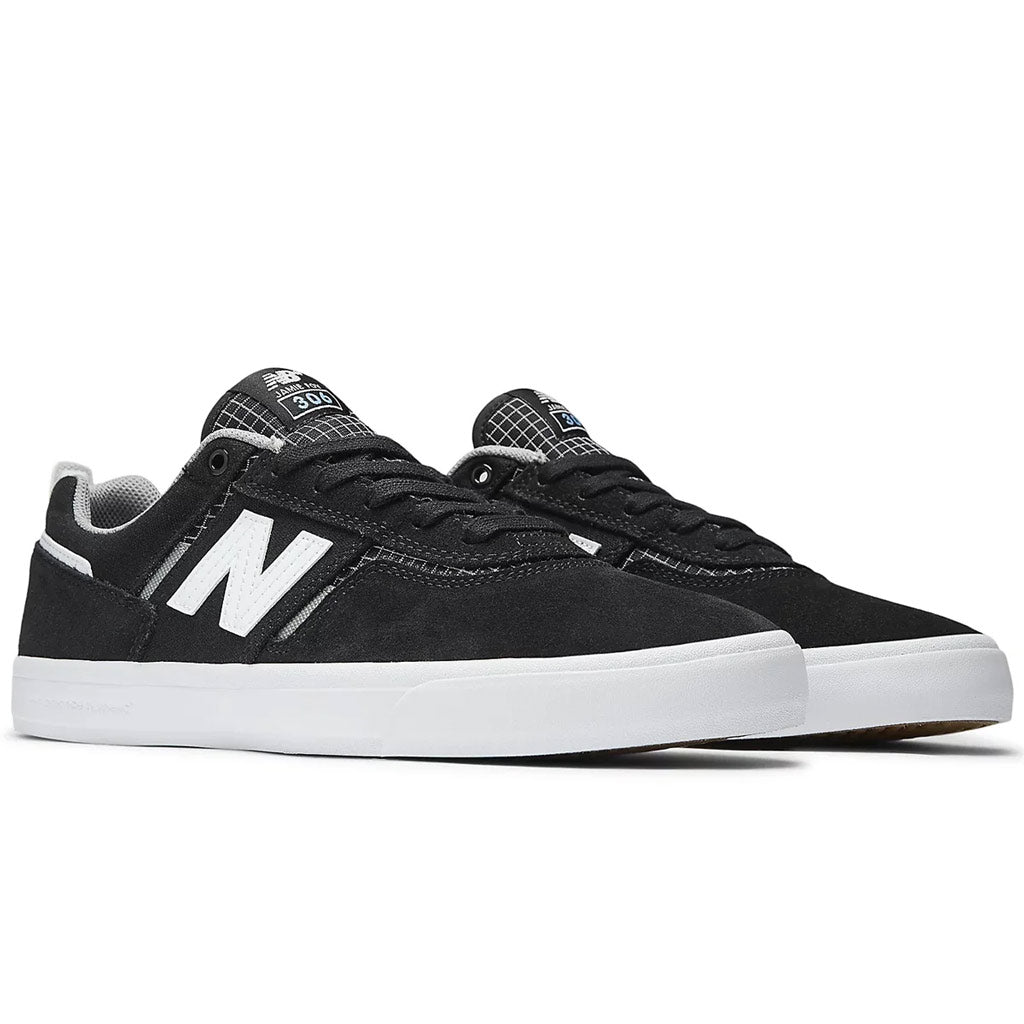 Buy New Balance Numeric Jamie Foy 306 Skate Shoe - Black/White/Mesh. Order online with Pavement Skate Store and receive free Aotearoa NZ shipping!