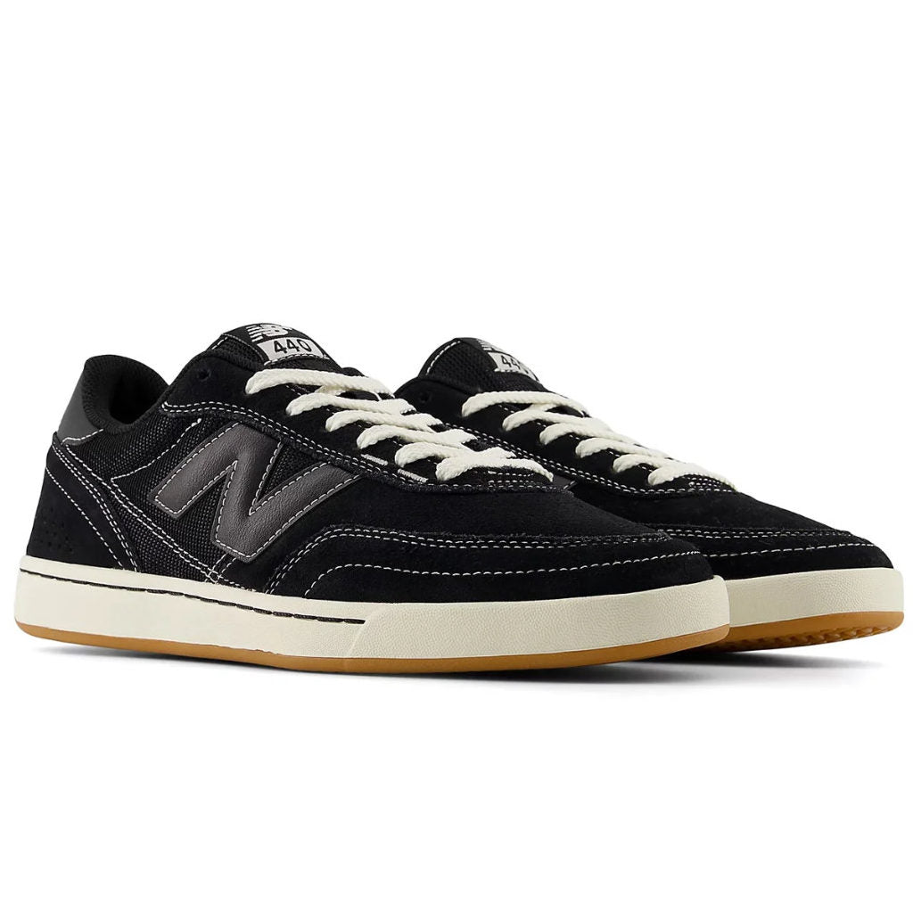 New Balance Numeric 440 - Black/Sea Salt | Free Aotearoa NZ shipping on you NB Numeric orders over $100* with Pavement Skate Store!