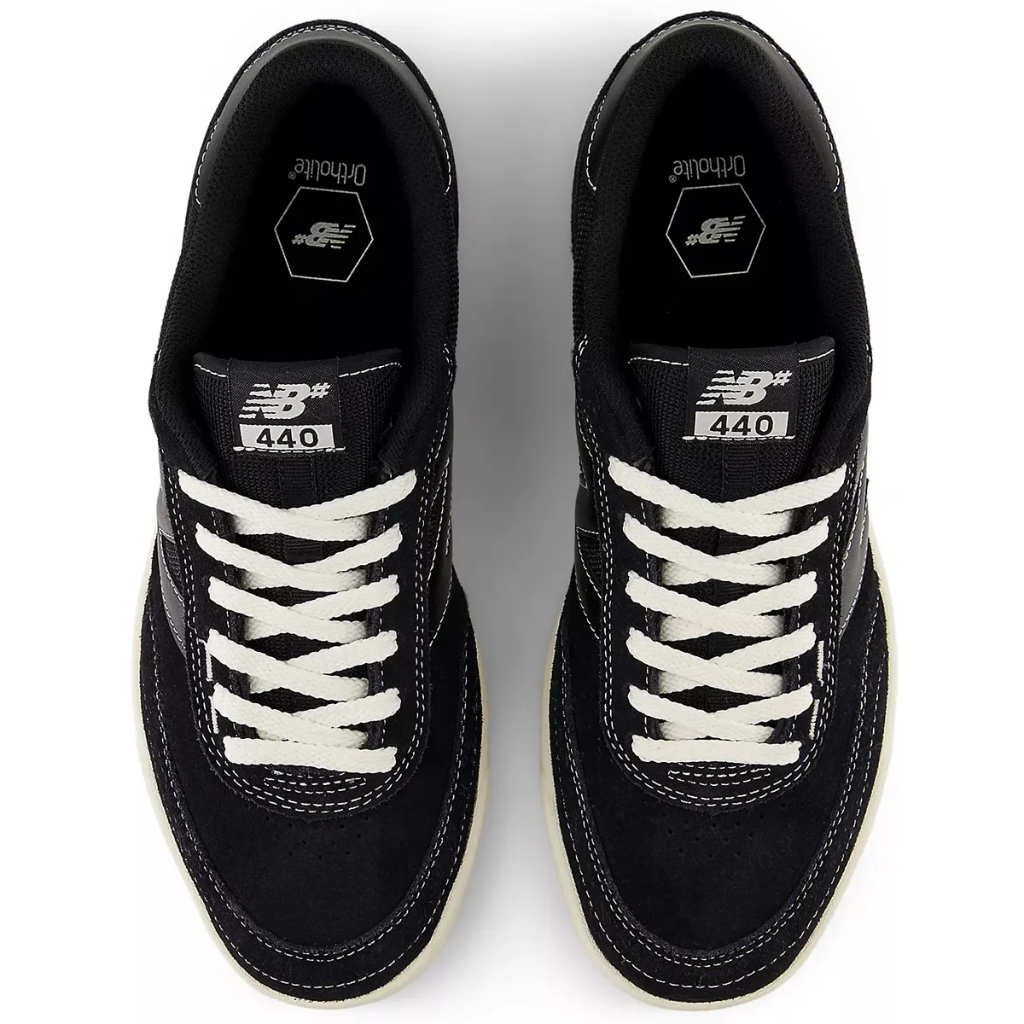 New Balance Numeric 440 - Black/Sea Salt | Free Aotearoa NZ shipping on you NB Numeric orders over $100* with Pavement Skate Store!