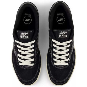 New Balance Numeric 440 - Black/Sea Salt | Free Aotearoa NZ shipping on you NB Numeric orders over $100* with Pavement Skate Store!