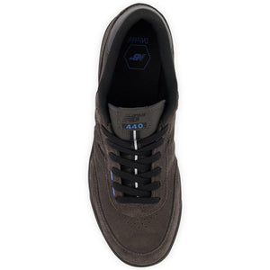 NB Numeric 440 V2 - Black/Cement/Black - NM440WD2 | Free Aotearoa shipping when you buy New Balance Numeric online with Pavement Skate Store.