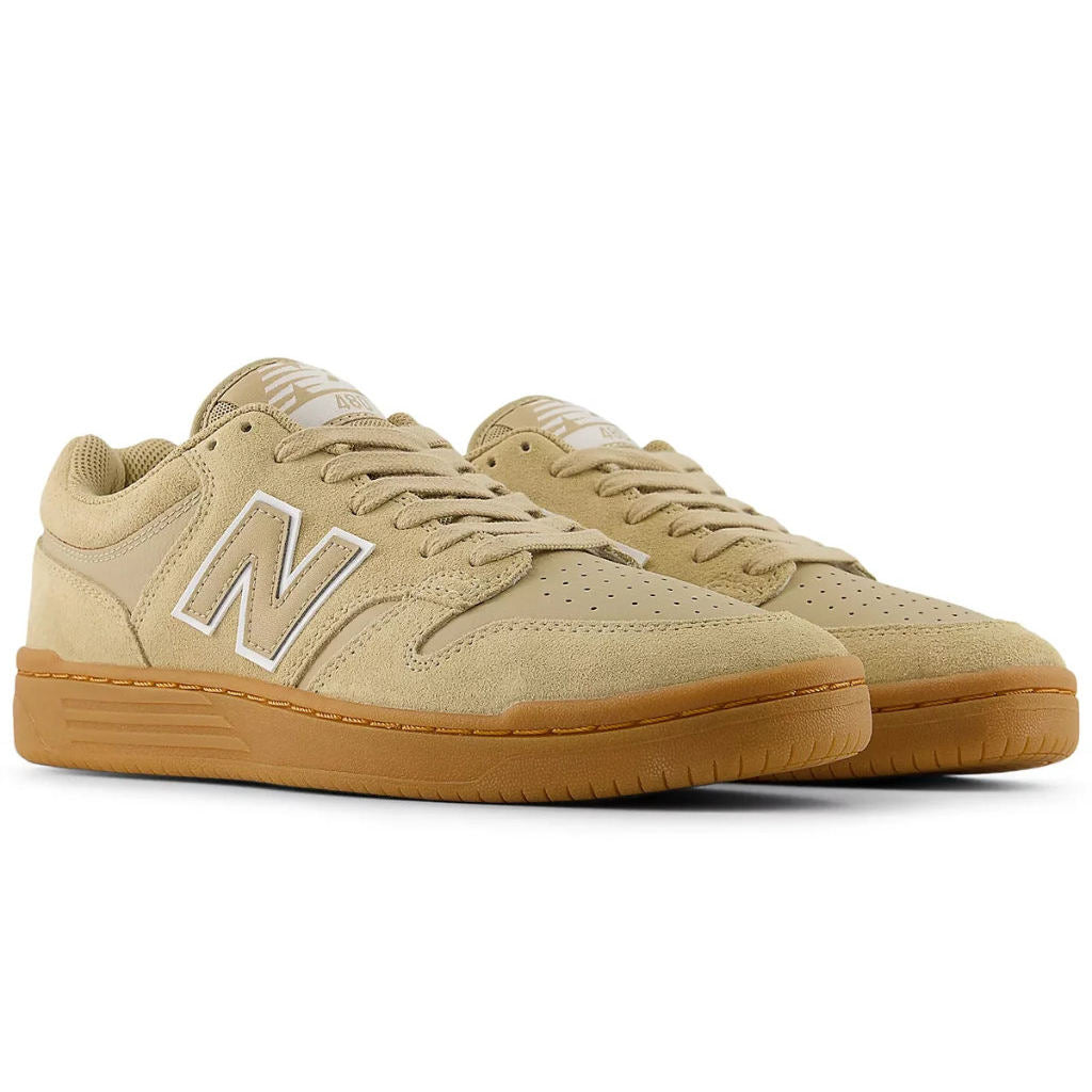 New Balance Numeric 480 - Tan/Gum: UN480TSG | Free Aotearoa NZ shipping on you NB Numeric orders over $100* with Pavement Skate Store!