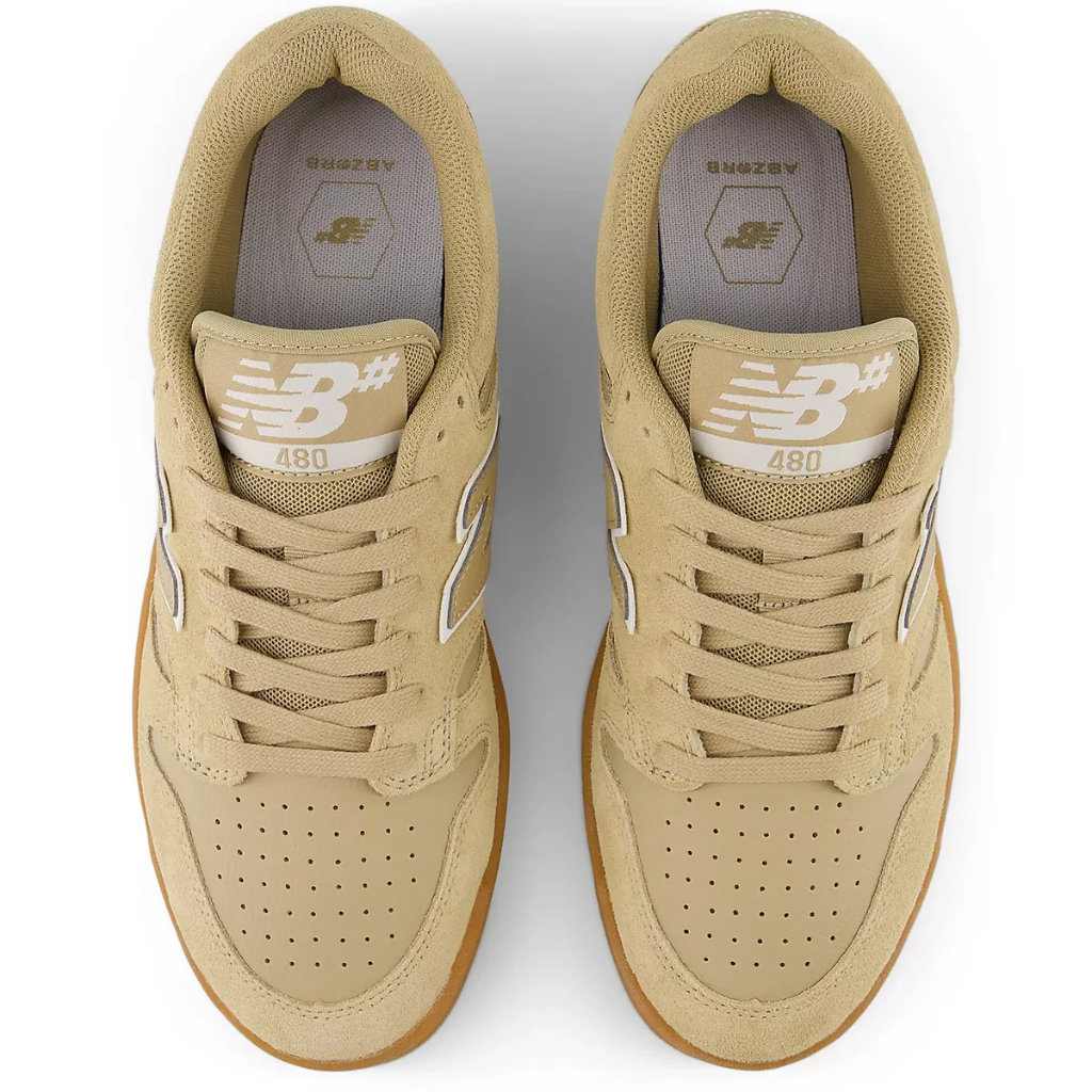 New Balance Numeric 480 - Tan/Gum: UN480TSG | Free Aotearoa NZ shipping on you NB Numeric orders over $100* with Pavement Skate Store!