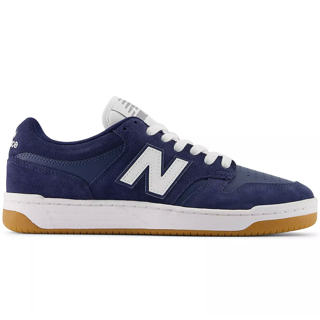 New Balance Numeric 480 Skate Shoe Navy/White - NM480PRO | Free Aotearoa NZ shipping over $100* when you order New Balance online with Pavement Skate Store!